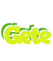 Gete citrus logo