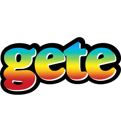 Gete color logo