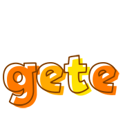 Gete desert logo