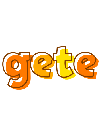 Gete desert logo