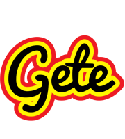 Gete flaming logo