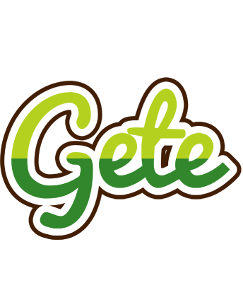 Gete golfing logo