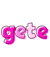 Gete hello logo