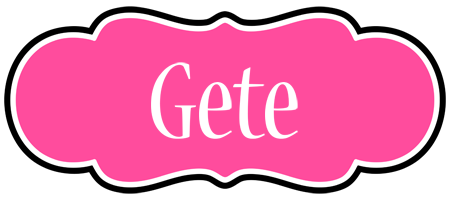 Gete invitation logo