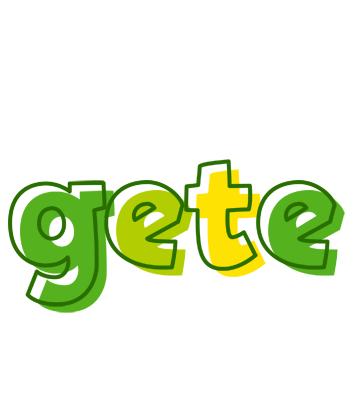 Gete juice logo