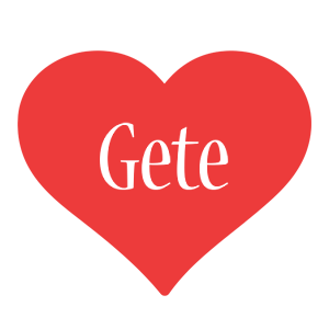 Gete love logo