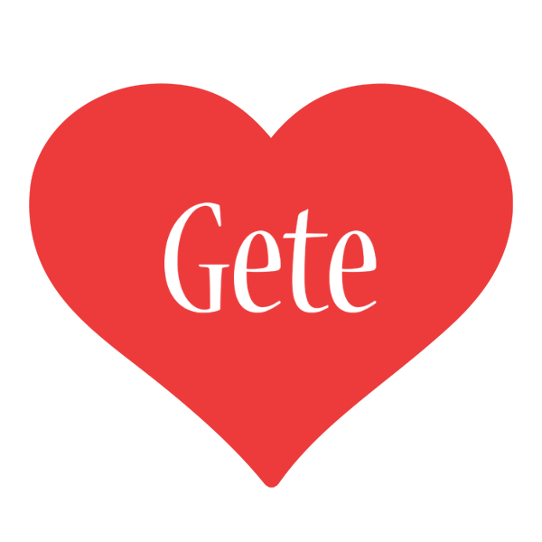 Gete love logo