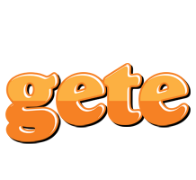 Gete orange logo