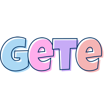 Gete pastel logo