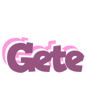 Gete relaxing logo