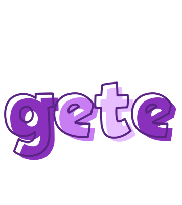 Gete sensual logo
