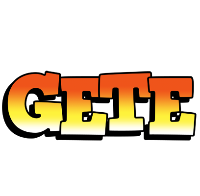 Gete sunset logo