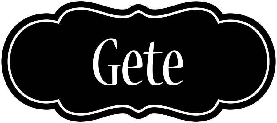 Gete welcome logo