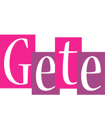 Gete whine logo