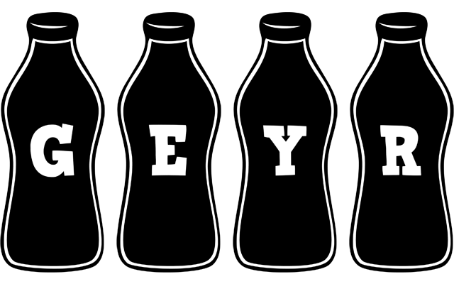 Geyr bottle logo