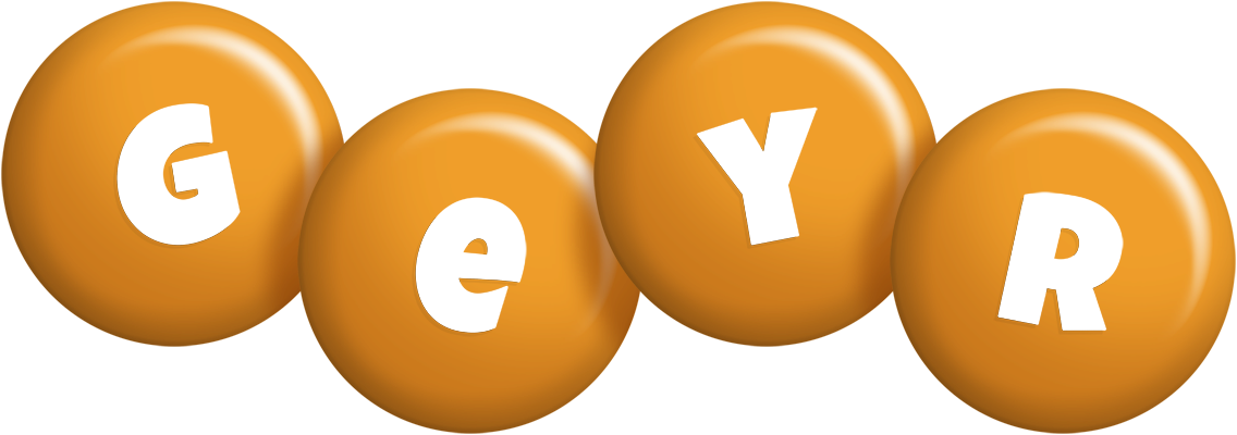 Geyr candy-orange logo