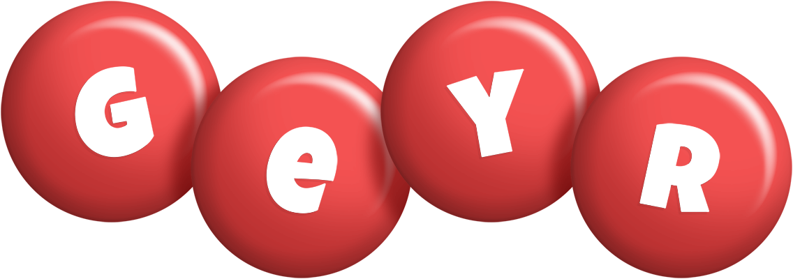 Geyr candy-red logo