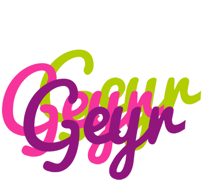 Geyr flowers logo