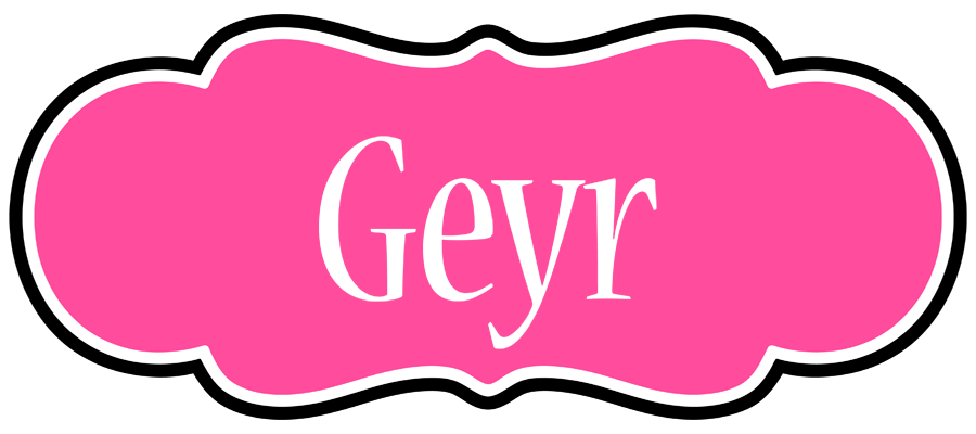 Geyr invitation logo