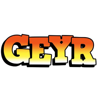 Geyr sunset logo