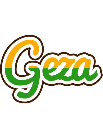 Geza banana logo