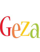 Geza birthday logo