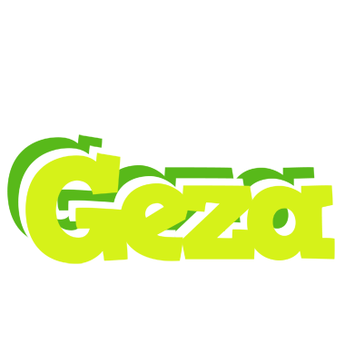Geza citrus logo