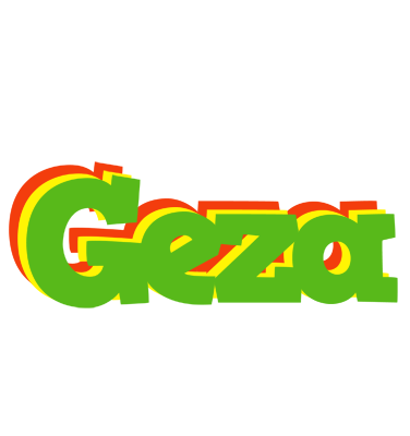 Geza crocodile logo