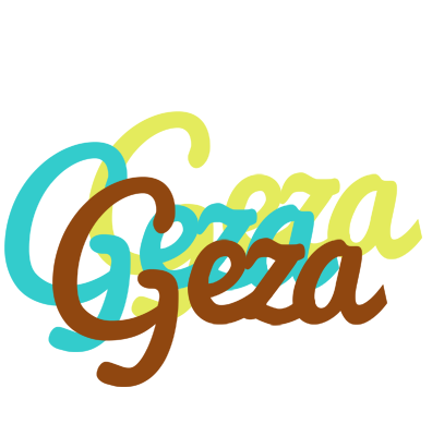 Geza cupcake logo
