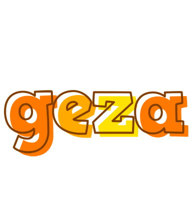 Geza desert logo