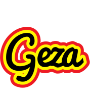 Geza flaming logo