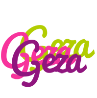 Geza flowers logo