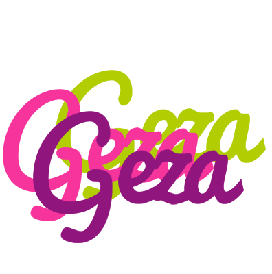 Geza flowers logo