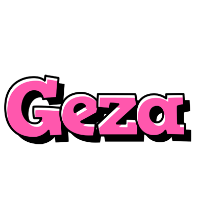 Geza girlish logo