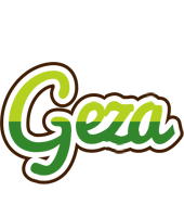 Geza golfing logo