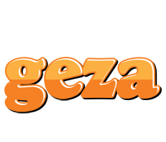 Geza orange logo