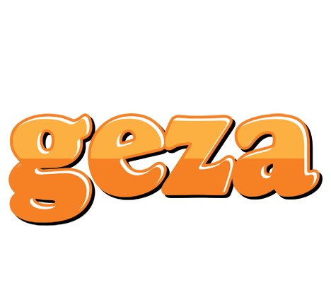 Geza orange logo