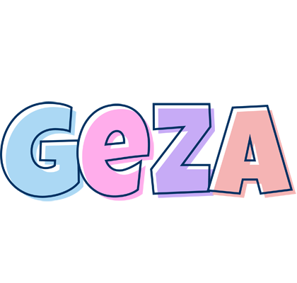 Geza pastel logo