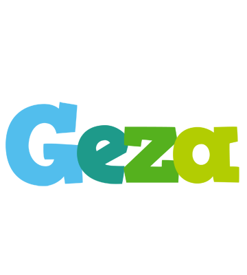 Geza rainbows logo