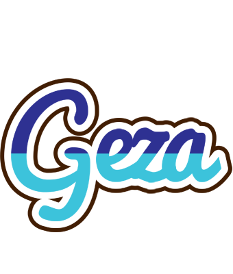 Geza raining logo