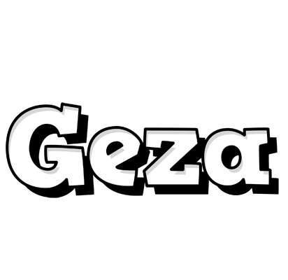 Geza snowing logo