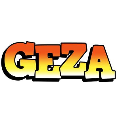 Geza sunset logo