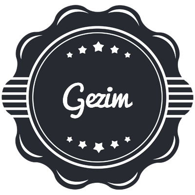 Gezim badge logo