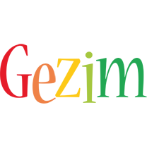 Gezim birthday logo