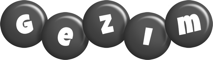 Gezim candy-black logo