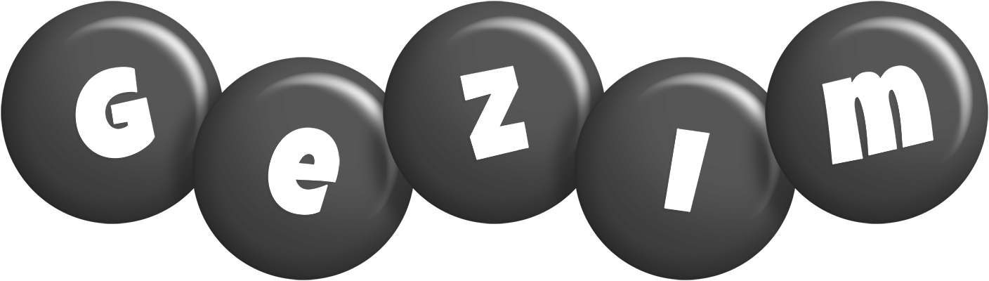 Gezim candy-black logo
