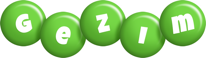 Gezim candy-green logo