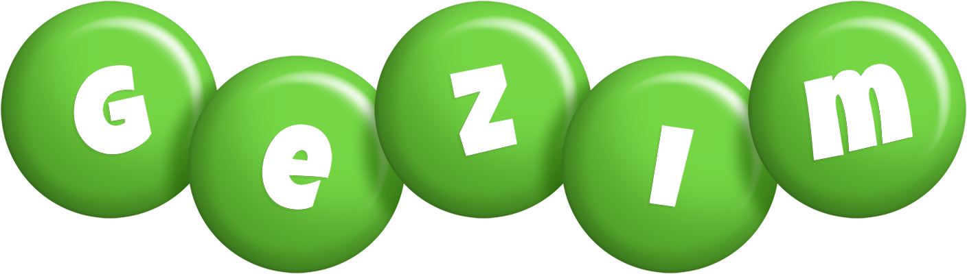 Gezim candy-green logo