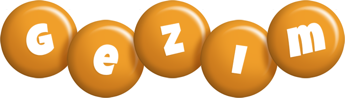 Gezim candy-orange logo