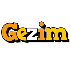 Gezim cartoon logo